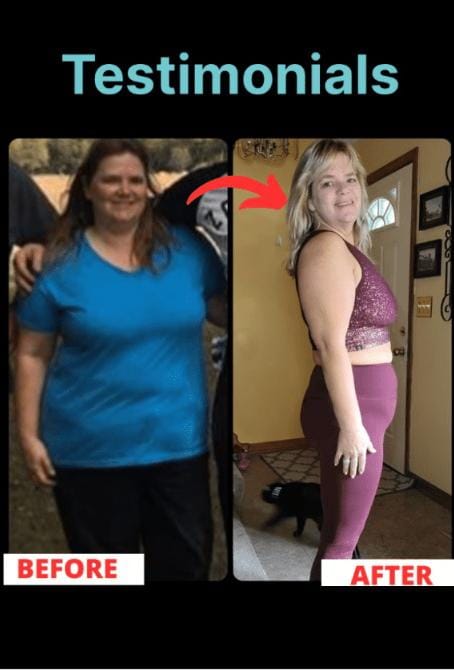 Before and after transformation 1